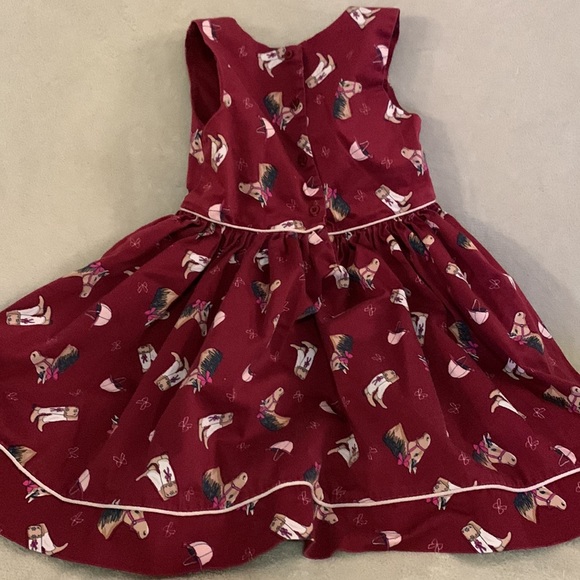 Cowgirl dress with tulle under the dress - Picture 2 of 3